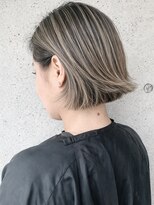 モルト 麻生(molt) コントラストハイライト ボブ