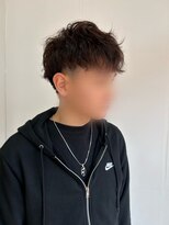 パラディスサロンあなたが好きです シャドウパーマ&カラー