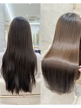 シンシア 銀座(sinsia) [30代] 湿気でうねる癖を改善し艶髪に