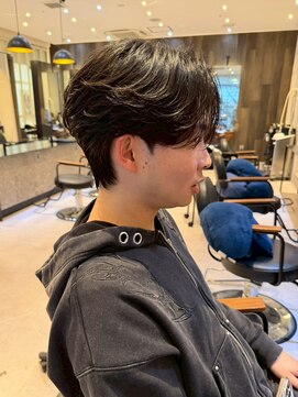 フェノメノン 栄店(PHENOMENON) メンズ/フェザーパーマ/マッシュショート