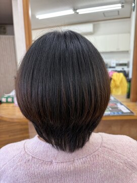 ヘアーズ サエミ 将来を見据えたショートボブ!