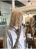 ナチュラルにキマる◎メンズのホワイトベージュ