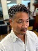 MEN’S/ニュアンスパーマ/ニュアンスウルフ/新大塚
