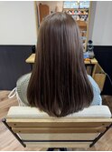 ブリーチ無しグレージュ