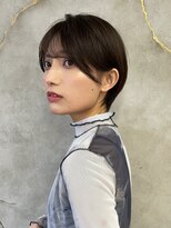 ロンドロゼ 池袋(Lond rose)&nbsp;♪ショートボブ/ショート￥耳掛けショート/ブラウンカラー￥池袋