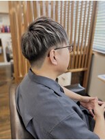 ヘアーメロウ hairmellow&nbsp;ハイライトメンズショート