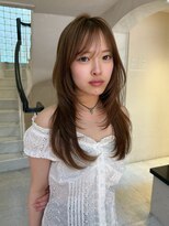サイン 渋谷(SIGN)&nbsp;韓国ヘアハッシュカットレイヤーカットブリーチ無し韓国ボブ渋谷