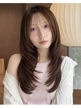 ヌク(nok)の写真/ダメージを抑えて、やわらかな透明感。