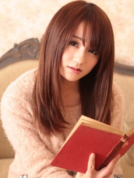 サロンドブルック 久喜店(salon de brook) ナチュラル愛されストレート☆