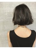 しっとりボブ☆ぱさつき改善ナチュラルブラックヘア