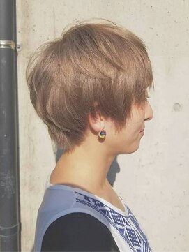 リップソウル(RIP SOUL) 《RIP SOUL》外国人風 ミルクティーベージュ ベリーショート