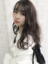 ルノン シェリー(LUNON cheliy)&nbsp;【LUNON cheliy】うざバング&ゆるふわフェアリーピンクアッシュ