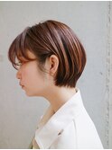 【DaVin中目黒】コンパクト丸みショート_アッシュブラウン