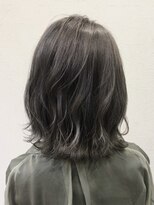 ジェービーヘア 稲毛(jb hair)&nbsp;ココアブラウンカラー大人かわいいフリンジウェーブ　【稲毛】