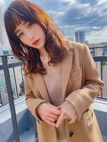 ルービック 梅田茶屋町(Rubik)&nbsp;デジタルパーマ/ブランジュ/ワイドバング/秋冬人気/ゆるふわ/