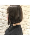 着物/クールショート/ピンクベージュ/ボブルフ/シルバーカラー