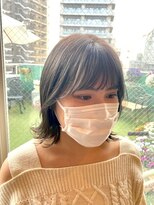 ヤード 藤沢(YARD)&nbsp;韓国風バングの切りっぱなしボブ【藤沢駅/藤沢】