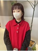 ブリーチボブヘア