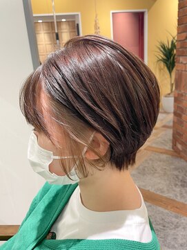 ムーン(moon) 5月#似合わせカット#くびれヘア#デザインカラー#ツートンカラー