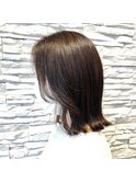 【磐田 nista cercle】外ハネ くびれボブ