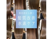 マッシュアンドマッシュアヴェダ ららぽーと福岡店(mash&mash AVEDA)の雰囲気（《髪質改善》高濃度水素ケア　アヴェダオーガニックカラー♪）