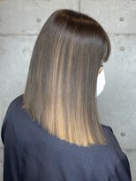 マックス フォー ヘアー(MAX FOR HAIR) 【デザインカラー】綺麗なラインボブ×高めインナーカラー◎