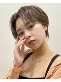 ニュアンス×抜け感ショート