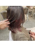 ハイライト×インナーピンク