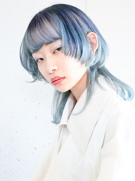 ヴェシ(vesi) デザインカラー×マッシュウルフ