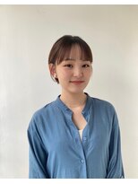 チックタック パラダイム(TICK-TOCK Paradime)&nbsp;《ゲストスナップ》シースルーバング／ショートボブ