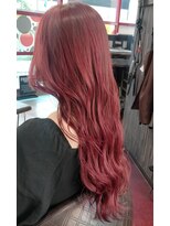 ヘアーズ ベリー 川西店(hairs BERRY) ゴシックピンク