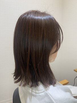 シェイプスサロン ハナレ 辻堂美容室(Shapes salon HANARE) 切りっぱなし外はねボブ