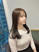 オットット(OttottO)&nbsp;★美髪レイヤーロングくびれワンカール透け感メルティーカラー