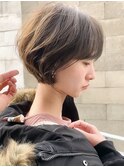 小顔つや髪顔まわり簡単スタイリングショートボブヘア