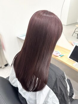 ナウアズ(now as.)の写真/【明石駅/徒歩3分】うるツヤ縮毛矯正ならnow as.♪酸性ストレートや最新ヘアケア[トステア]配合メニューも*