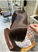 髪質改善アルカリ酸熱トリートメント