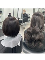 ガルボヘアー 桟橋店(garbo hair)&nbsp;プルシールエクステ高知美容院ロングつや髪