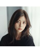 ヘアーメイク コラソン(hair make corazon)&nbsp;【コラソン】インナー　ブリーチ　カラー艶髪スタイル01