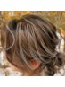 カット＋ハイライト＋カラー＋ヘアマスク付　￥18150