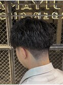ツイストパーマ/テーパーフェード