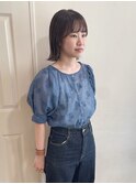 【MIO】透け感大人ガーリー×外ハネボブ
