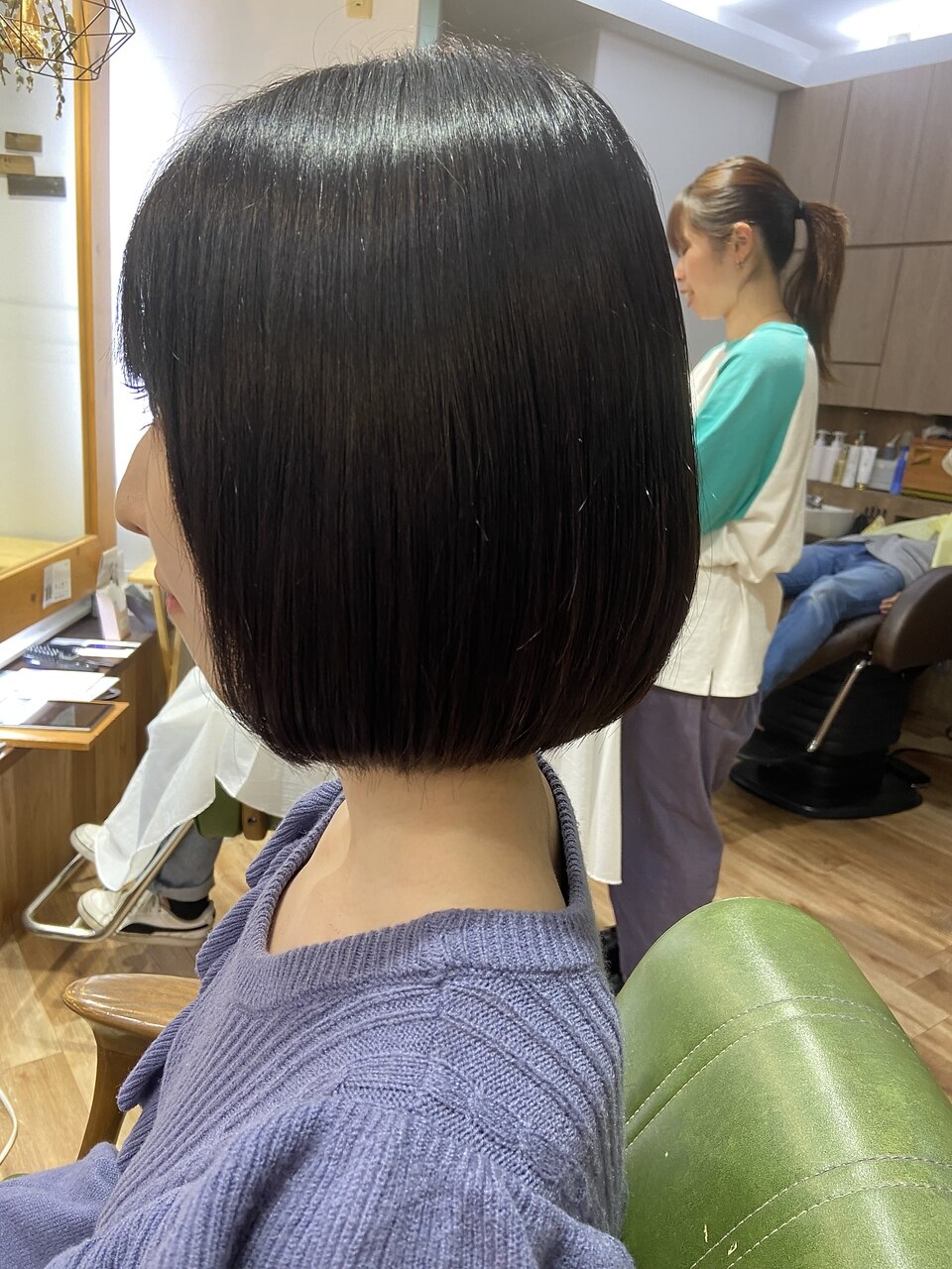 似合わせカット+炭酸クレンジングシャンプー[調布/国領/Aujua/オージュア]