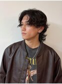 【メンズミディアムパーマ】RYUMA