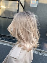 マスカリ(muscali)&nbsp;【原田】シャドールーツ　ホワイトベージュ　レイヤー