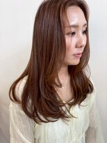 イーストハムネオ(EAST HAM NEO) ロングレイヤー/オレンジブラウン/艶髪