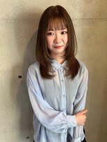 ブルーメ(Blume...)&nbsp;ブリーチなしダブルカラー/ハッシュカット/セミロングレイヤー