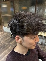 メンズココ メンズパーマ 韓国ヘア 日本橋店(MENS COCO)&nbsp;【スペインカール】20代フェードメンズパーマ