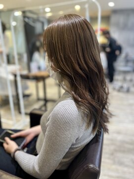 西宮/髪質改善/イルミナカラー/インナーカラー/白髪ぼかし