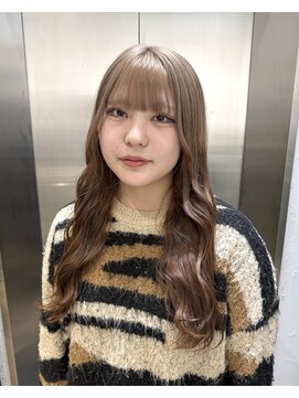 ソル オモテサンドウ 表参道 青山(SOL . OMOTESANDO) ベージュのルーツカラー　stylist聖斗