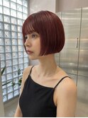 小顔ボブ